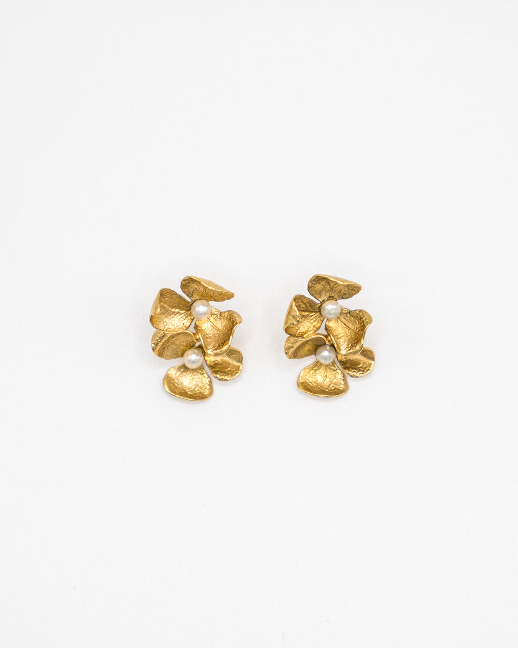 Pearl Blossom Earrings