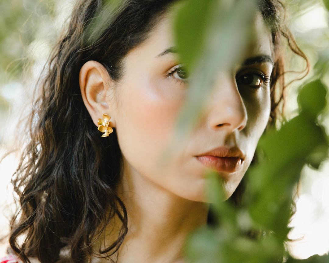 Pearl Blossom Earrings