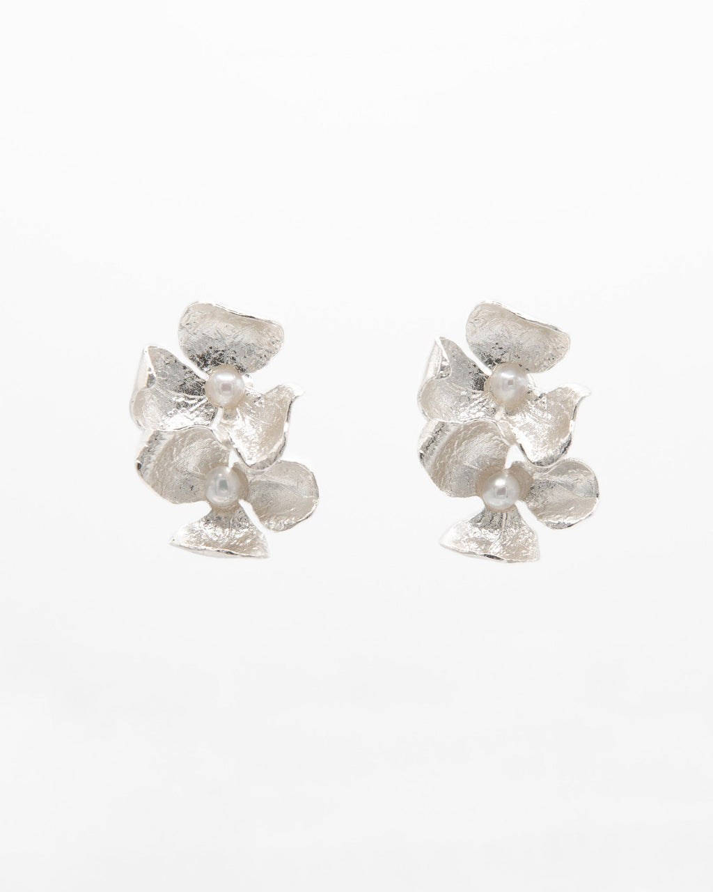 Pearl Blossom Earrings