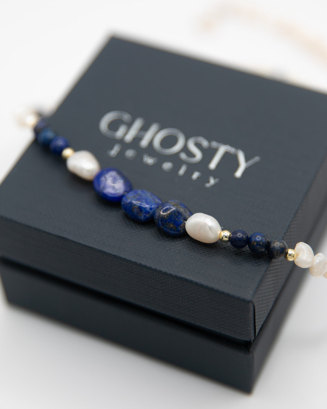 Colar Trio Lápis Lazuli