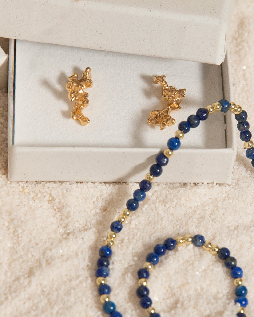 Coral Climbers Earrings